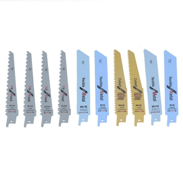 Lames de Scie Réciproques, Lame de Scie Sabre à Haute Efficacité Longue Durée de Vie pour Métal
