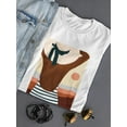 thumbnail image 3 of Sunseeker Bathers I T-Shirt Women -Victoria Borges Designs, Female x-Large, 3 of 4