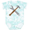 thumbnail image 3 of Inktastic Future Carpenter Tools Hammer Wrench Boys Baby Bodysuit, 3 of 5
