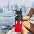 thumbnail image 6 of 32 oz Kids Mouse Water Bottle Insulated Stainless Steel Water Bottle with Straw & 2 Lids, Leakproof Double-walled Kids Space Water Bottle for School & Outdoor Activities, 6 of 6