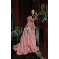 thumbnail image 2 of Tissot, Jacques Joseph 22x32 Black Ornate Wood Framed with Double Matting Museum Art Print Titled - Portrait of the Marquise de Miramon, nee, Therese Feuillant, 2 of 4