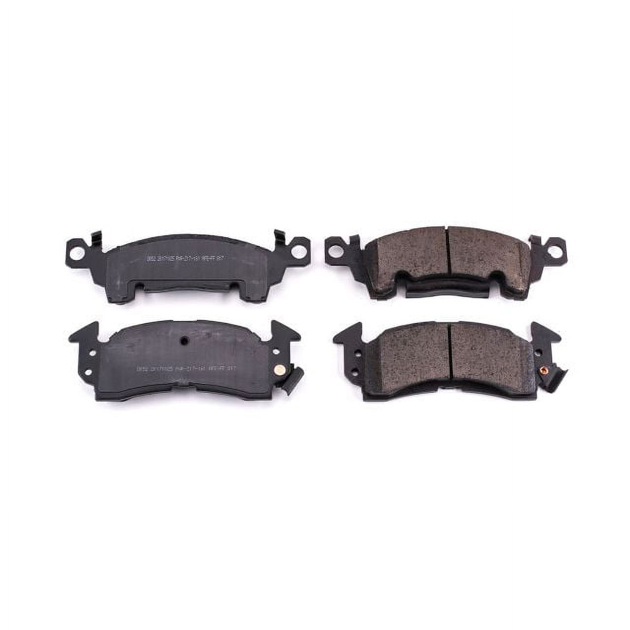 Power Stop Front Z16 Evolution Ceramic Brake Pads 16-052 1973-1975 Buick Apollo 1971-1973 Buick CentuRion 1973-1977 Buick Century Fits 1969 Chevrolet Camaro