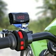 thumbnail image 5 of 3 In 1 Motorcycle Voltmeter Electronic Clock Thermometerfor Led Digital Display Blue, 5 of 5