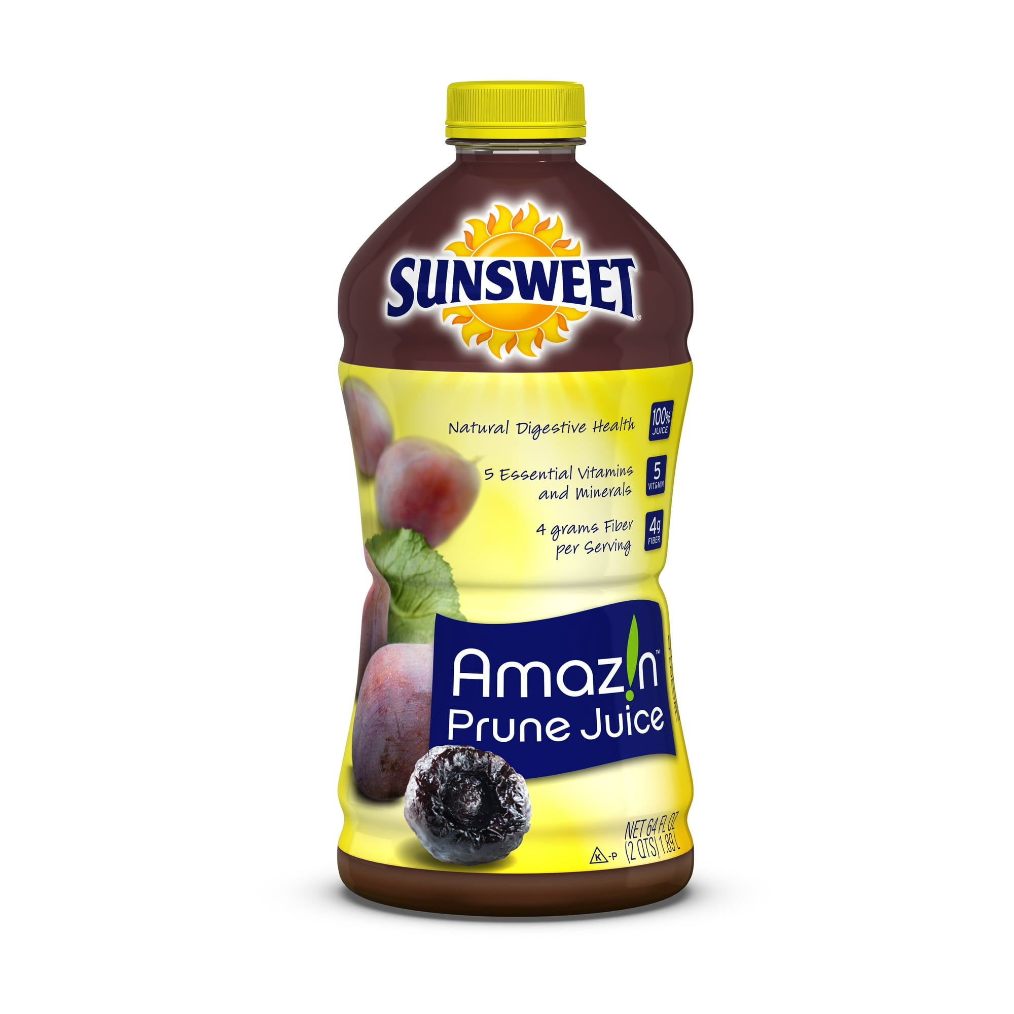 PR Sunsweet AmazIn 100% Juice, Prune, 64 fl oz, 1 Count