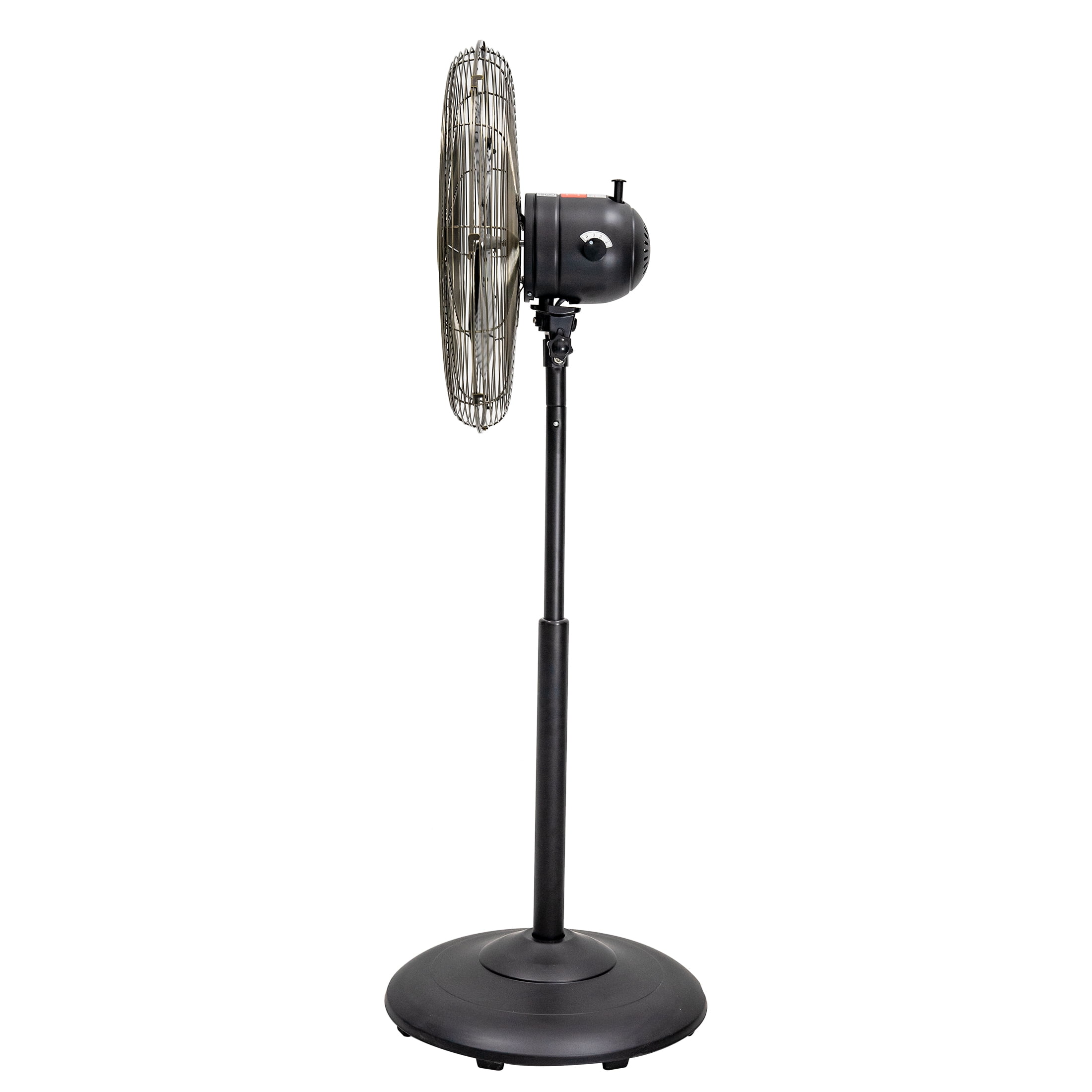 (2 pack) Better Homes & Gardens New 3 Speed 16 inch Vintage Metal Stand Fan in Black