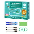 thumbnail image 1 of LSLJS Pen Control Training Book Kindergarten Rewritable Paper Funny Children's Early Education Entry Basic Practice Calligraphy Pen Practice Card 2Ml, 1 of 4