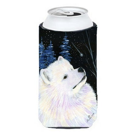 

Starry Night Samoyed Tall Boy bottle sleeve Hugger - 22 To 24 oz.