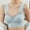 Light Blue, variant on Womens Bras for Older Women Seamless Wireless Posture Correcting Push Up No Underwire Anti Sagging Full Coverage Ice Silk Bra Comfy Mesh Soft Padded Back Smoothing Bra, Beige XL