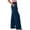 *Navy, variant on ClodeEU Women's High Waist Pleated Linen Wide Leg Pants,Casual Loose Trousers with Pockets ,Women's Plus L
