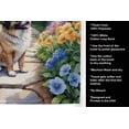 thumbnail image 5 of Tibetan Spaniel Spring Path Kitchen Towel 15 in x 25 in, 5 of 5