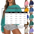 thumbnail image 3 of Sweatshirt for Women Oversized Crewneck Fall Outfits, Long Sleeve Cute Fleece Pullover Top，Loose Fit Soft Teen，Work＆Casual Daily Lounge Wear, Winter Cozy Clothes Dark Blue XXL, 3 of 6