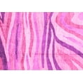 thumbnail image 1 of Ahgly Company Indoor Rectangle Abstract Pink Modern Area Rugs, 2' x 3', 1 of 4