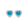 thumbnail image 6 of 1.00 Carat T.W. Aquamarine Gemstone Fashion Jewelry Set (2-Piece), 6 of 9