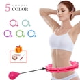 thumbnail image 2 of Aros deportivos ajustables para ejercicio Abdominal, aros de masaje desmontables para cintura delgada, equipo de Fitness para gimnasio, entrenamiento en casa, pérdida de peso, 2 of 4
