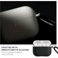 thumbnail image 6 of Native Union Active Case for AirPods Pro 3 – Silky Smooth Matte Silicone Case with Clip to Attach Anywhere (Black), 6 of 6