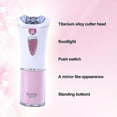 thumbnail image 4 of Depiladora eléctrica para mujer LIUXGMXG para rostro cuerpo axilas piernas con luz, 4 of 4