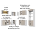 thumbnail image 4 of Cocina Integral de Esquina Madesa Agata 459cm Blanco/Crema, 4 of 5