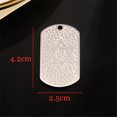 thumbnail image 2 of Sturdy Jewish Jewelry Star of David Amulet Emblem Pendant for Women Men Stainless Steel Judaism Shield of Magen Star Talisman Seal Necklace Religious Kabbalah Protection Gifts for Israel, Customized, 2 of 7