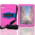 thumbnail image 4 of Kidsproof Case for iPad 10th Gen 10.9" 2022, Allytech Military Grade Shockproof Protective Case with Adjustable Hand Strap/ Shoulder Strap Rotatable Kickstand Case for iPad 10 2022, Rose + Blue, 4 of 10