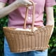 thumbnail image 2 of Cesta de almacenamiento tejida, contenedores para macetas, caja de cesta de almacenamiento hecha a mano, cesta de dulces de Pascua, cesta de Picnic,, 2 of 9