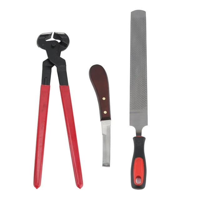 Kit de Coupe de Sabots, Kit d'Outils de Réparation de Sabots Kits d'Outils Professionnels de Farrier Kit d'Outils de Coupe de Sabots de Cheval Conçu sur Mesure