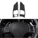 thumbnail image 1 of 1 Pair Car Black Carbon Fiber Steering Wheel Button Cover Trim Interior Accessories For LEXUS IS250 300 350 2006-2012, 1 of 4