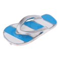 thumbnail image 5 of 4x2 Pair 1:12 Dollhouse Miniature Metal Flip Flops for Dollhouse Accessories, 5 of 5