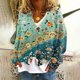 thumbnail image 1 of Chaquetas y abrigos casuales sin capucha de manga larga Cárdigan estampado de moda para mujer Chaqueta casual de moda Top/camiseta de manga larga con cuello Chaqueta/chaqueta casual con capucha de man, 1 of 5