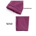 thumbnail image 6 of Little Donkey Andy Women’s Winter Hiking Ski Snowboarding Pants, Softshell Pants, Fleece Lined and Water Repellant Purple M, 6 of 7