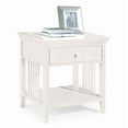thumbnail image 1 of American Drew Sterling Pointe Open Nightstand in White - (White w/ Cherry Top), 1 of 1