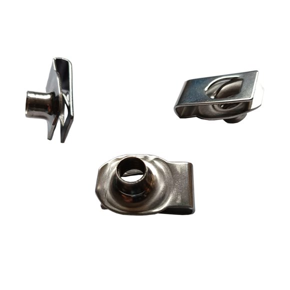 Tuerca con clip ZS2YouToYou de acero inoxidable 18-8 (304) 3/8-16