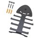 thumbnail image 3 of Resistencia Rack Band Storage Hanger Organizador de equipos de gimnasio Elegante Presillo de hierro pesado Bandas de salto Montaje de pared de estante, 3 of 8