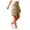 Khaki, variant on Qiopertar Women Casual Cargo Shorts with Elastic Waist and Pockets Outdoor Hiking Utility Shorts Solid Color Stretchy Zip Up Button Down, Gray XL