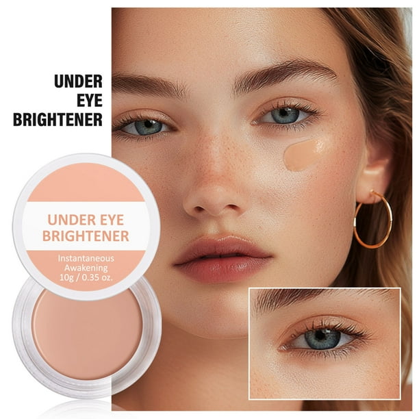 HKEJIAOI Eye Brightening Cream - 10g Dark Circle Concealer for