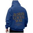 thumbnail image 1 of WILLBEST Sudaderas De Hombre Sudaderas con Capucha para Hombre para Uso Diario Informal Sudaderas Holgadas con Gráficos para Otoño e Invierno Versátiles y Cómodas para Combinar con Camisetas Grande, 1 of 3