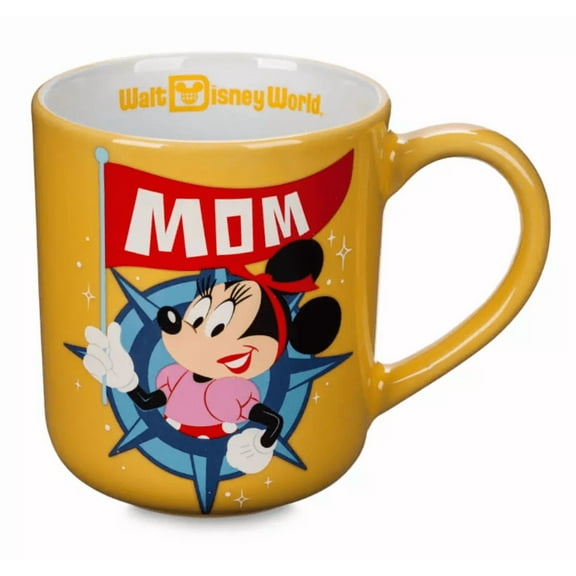 Disney Parks Minnie Mouse ''Mom'' Mug – Walt Disney World New with Tag