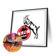 thumbnail image 1 of Cuadros Decorativos Kits de pintura de diamantes con el logotipo del club de fútbol de Colonia Taladro cuadrado completo (A24868) Likrtyny embutido en tela, 1 of 8