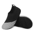 thumbnail image 3 of L-RUN Kids Swim Water Shoes Barefoot Aqua Socks Shoes for Beach Pool Surfing Yoga Grey 8-8.5 M Toddler, 3 of 6