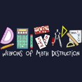 thumbnail image 3 of CafePress - Weapons Of Math Destruction Zip Hoodie (Dark) - Zip Hoodie, Classic Hooded Sweatshirt with Metal Zipper, 3 of 4