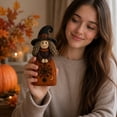 thumbnail image 4 of HalloweenGhost Vintage Tabletop Decor, Retro Artwork Adds Warm Spooky Character, Halloween Mantel Decoration for Shelf Table Party, 4 of 5
