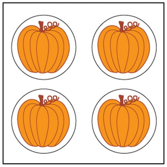 SHAPES ETC. Incentive Stickers - Pumpkin