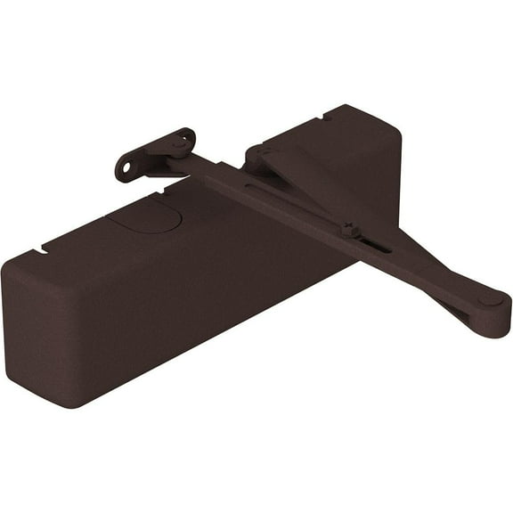 Hager Hinge 5100MLT16DBZ Multi-Mount 1-6 Adjustable Regular Door Closer, Dark Bronze