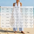 thumbnail image 3 of Cagogo Women Plus Size 2 Piece Halter Neck Sleeveless Tank Top Wide Leg Pants Set Plaid Boho Beach Outfits Loose Summer Vacation Cruise Matching Lounge Suit Tracksuits, Blue L, 3 of 6