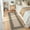 White + black, variant on Modern Bordered Area Rug, Stain Resistant, Machine Washable, Low Pile Indoor Throw Mat for Nursery and Bedroom