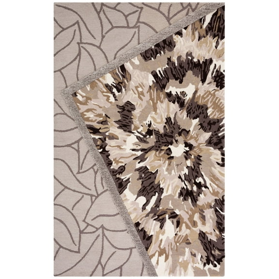 SAFAVIEH Fifth Avenue Deborah Abstract Area Rug, Beige/Brown, 5' x 8'