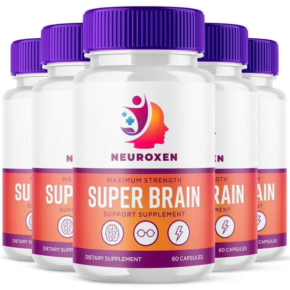 Neuroxen Advanced Formula Brain Support Pills Maximum Strength Supplement 300 Capsules