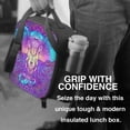 thumbnail image 6 of Bingfone Elephant In Tribal Style Reusable Insulated Lunch Bag Cooler For Work School Picnic Or Travel, 6 of 7