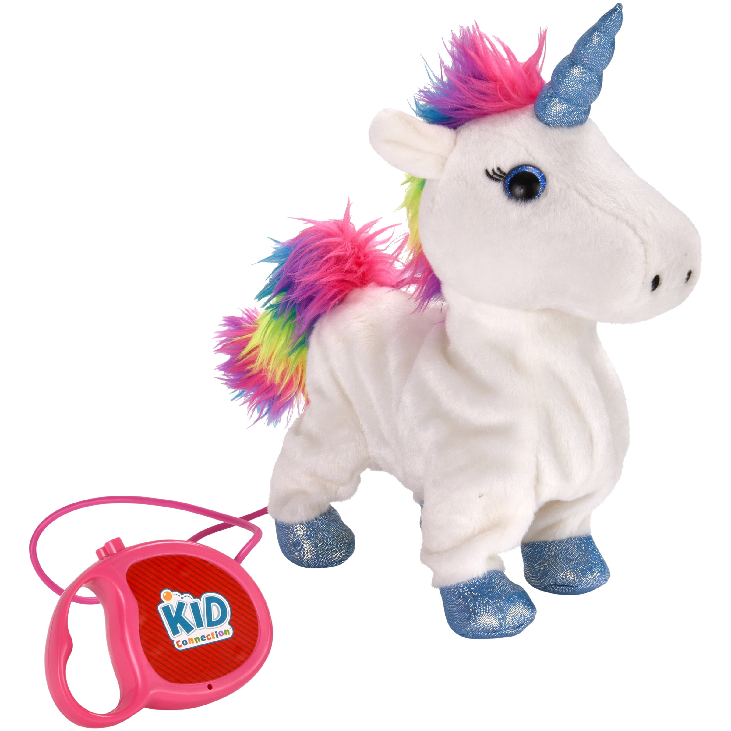 rainbow hair unicorn toy