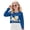 West Highland White Terrier Blue, variant on COEQINE Girls Crop Top Sweatshirt Long Sleeve Crewneck Fall Winter Pullover Cute Casual Loose Fit Streetwear Clothes for Teen Kids Age 5-6, Cute Highland Cow Pink