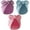 Blue+Purple+Pink, variant on Dalrosia 3PCS Newborn Baby Bow Knot Turban Hat Infant Toddler Hospital Hat Cotton Head Wrap Beanie Cap